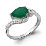 Кольцо с гранатом