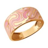 Кольцо с топазом пр-ль SOKOLOV