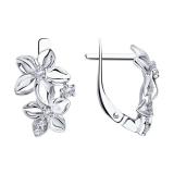 Серьги пр-ль Diamant