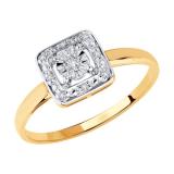 Кольцо с бриллиантом пр-ль Diamant    
