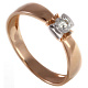 Кольцо с брилл. 