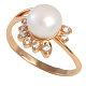 Кольцо с жемчугом 