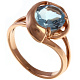 Кольцо с топазом