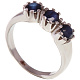 Кольцо с сапфиром