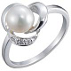 Кольцо с жемчугом