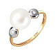 Кольцо с жемчугом