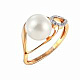 Кольцо с жемчугом